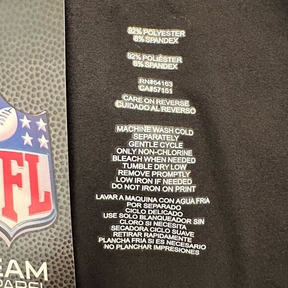 NWT G-III 4Her by Carl Banks Tampa Bay Buccaneers 4th Down Leggings Black XL - Picture 5 of 6